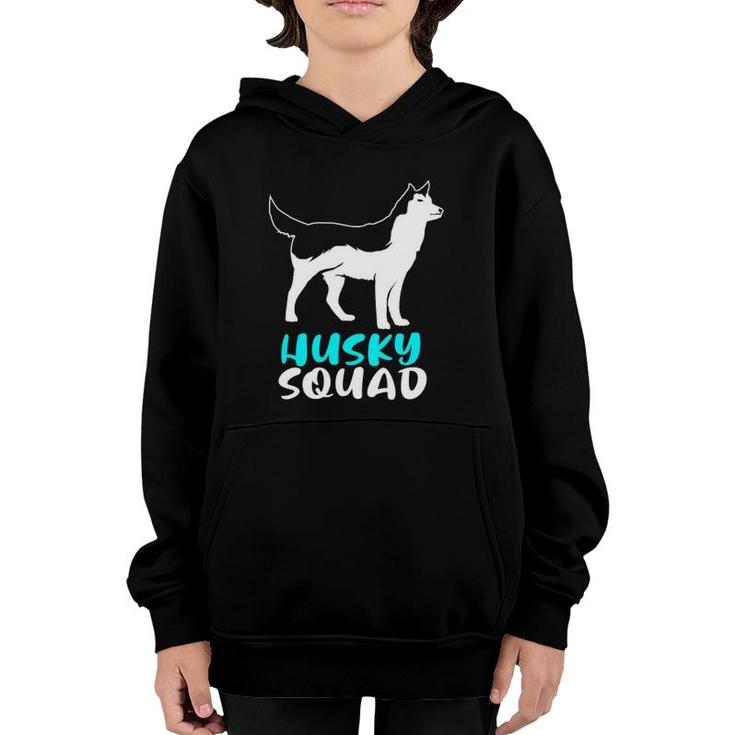 Siberian Husky Dog Squad For The Husky Pack Youth Hoodie