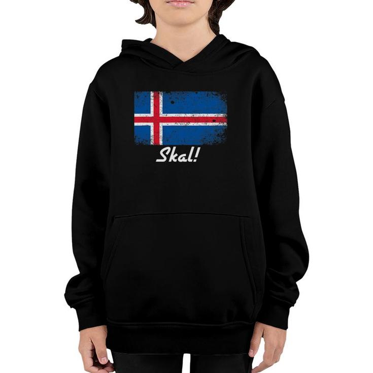 Skal Norwegian Flag Friendship Scandinavian Drinking T-Shirt