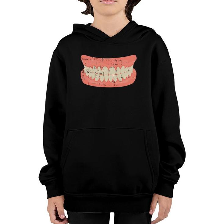 Smiling Teeth Dental Hygienist Assistant Funny Dentist Gifts Youth Hoodie