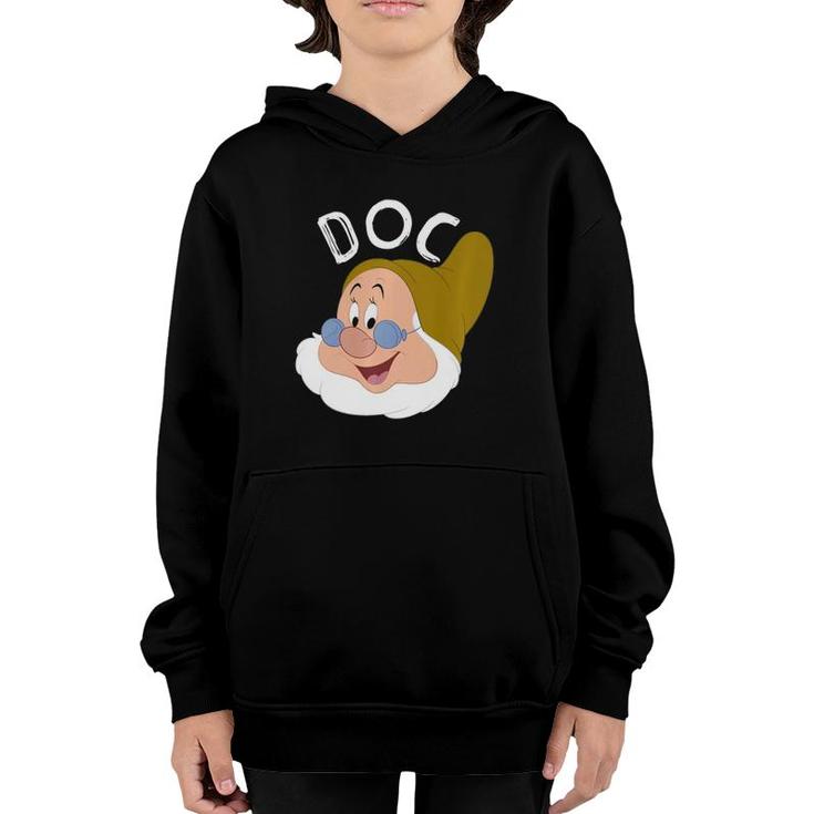 Snow White & The Seven Dwarfs Doc Face  Youth Hoodie