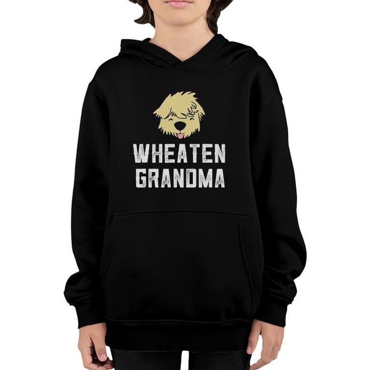 Soft Coated Wheaten Terrier Grandma Grandmother Youth Hoodie