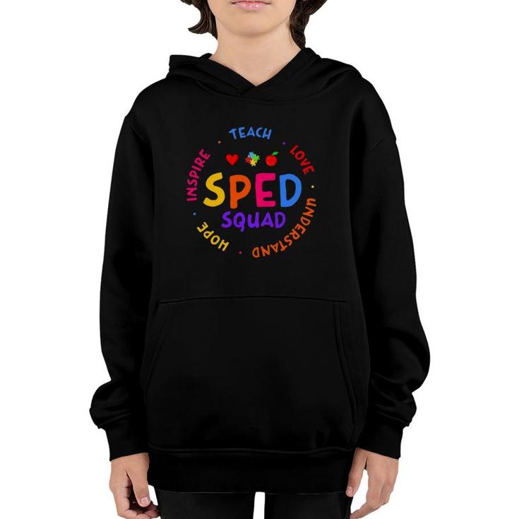 Special Education Teacher Sped Teacher Youth Hoodie