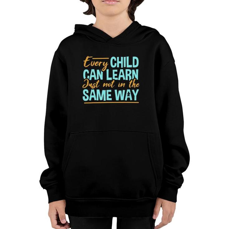 Sped Teacher Special Education Autism Youth Hoodie