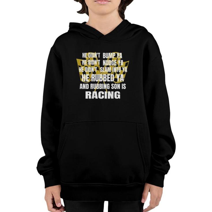Sprint Car Racing Funny Race Quote Dirt Track Racing Youth Hoodie