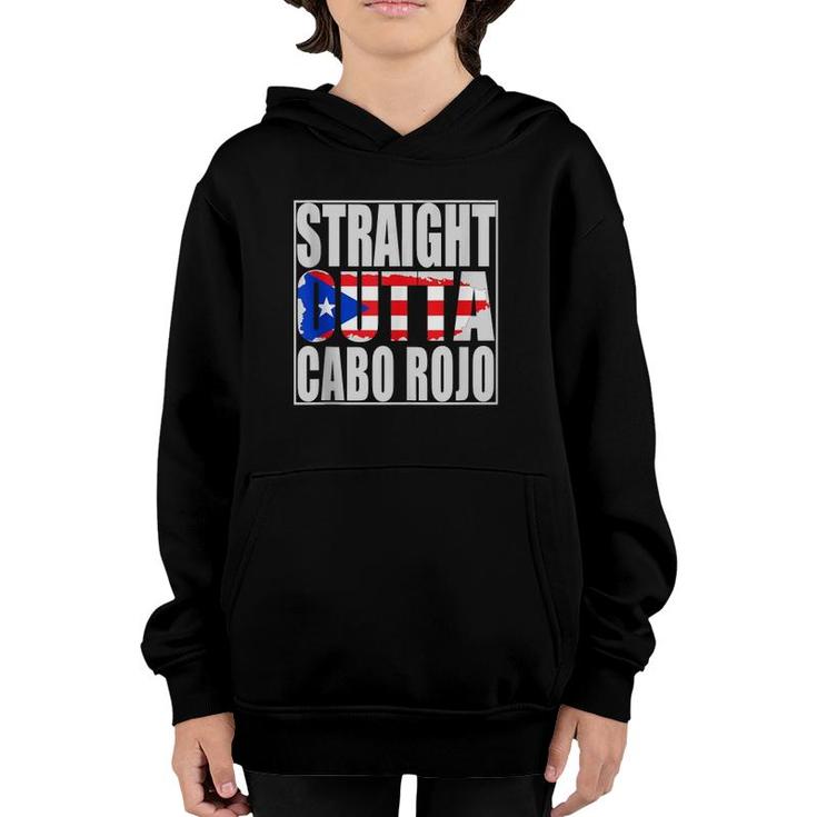 Straight Outta Cabo Rojo Puerto Rico  Youth Hoodie