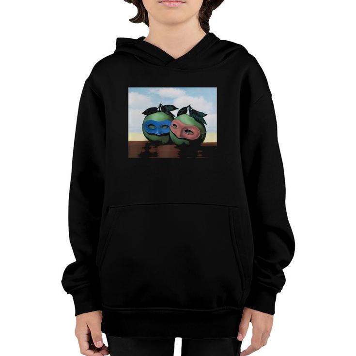 The Hesitation Waltz Famous Painting By Magritte Raglan Baseball Tee Youth Hoodie