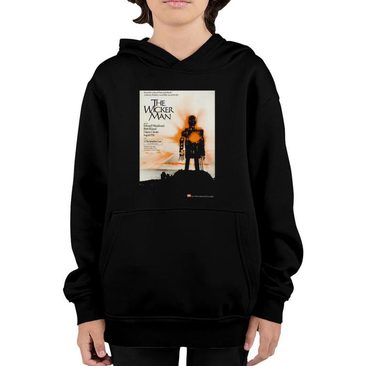 The Wicker Man Film Poster Youth Hoodie