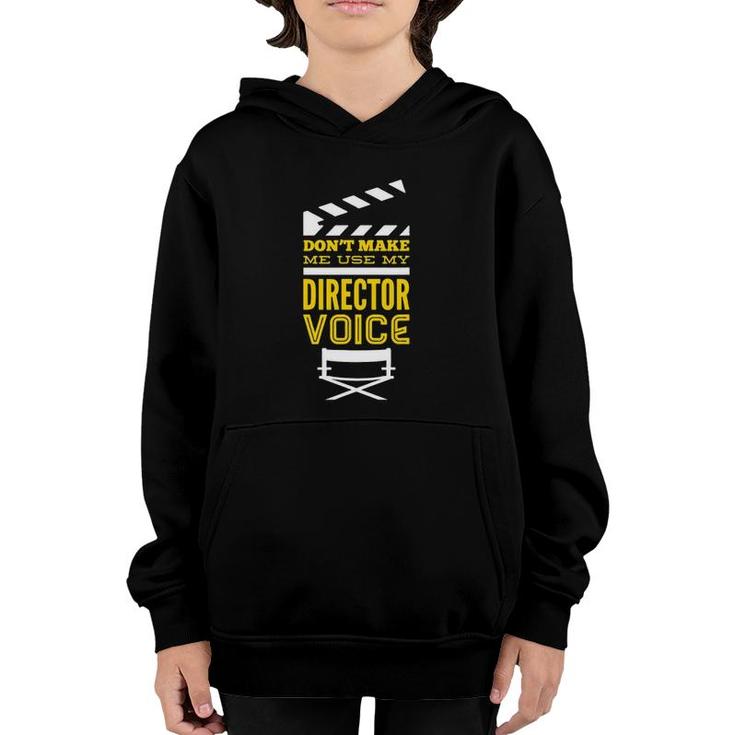 Theater Director  For A Lover Of Acting And Directors Youth Hoodie
