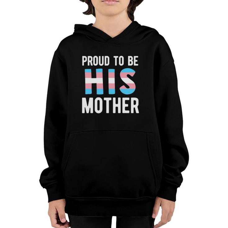 Trans Mom  Transgender Mother Transman Support Lgbtq Youth Hoodie