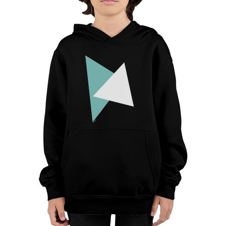 Triangle Pattern Abstract Geometry Shapes Hipster Youth Hoodie