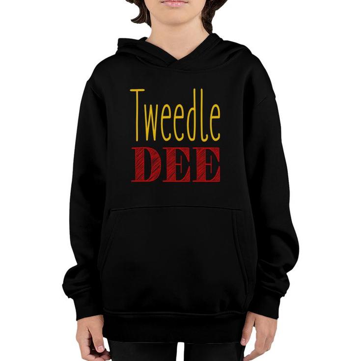 Tweedle Dee Halloween Costume Tee Gift Youth Hoodie