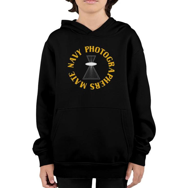 United States Of America Navy Photographer's Mate Insignia Youth Hoodie