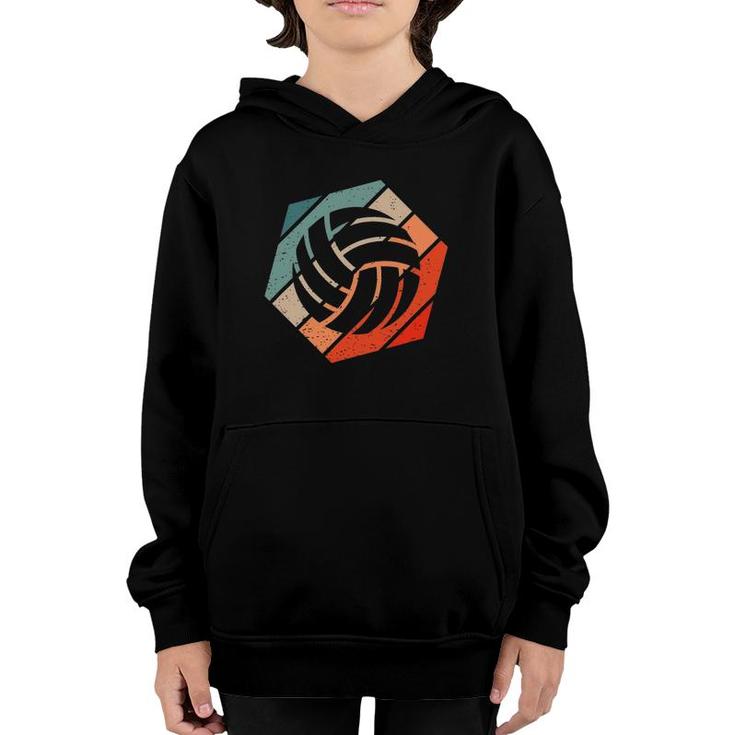 Volleyball Lover Retro Style Vintage Youth Hoodie