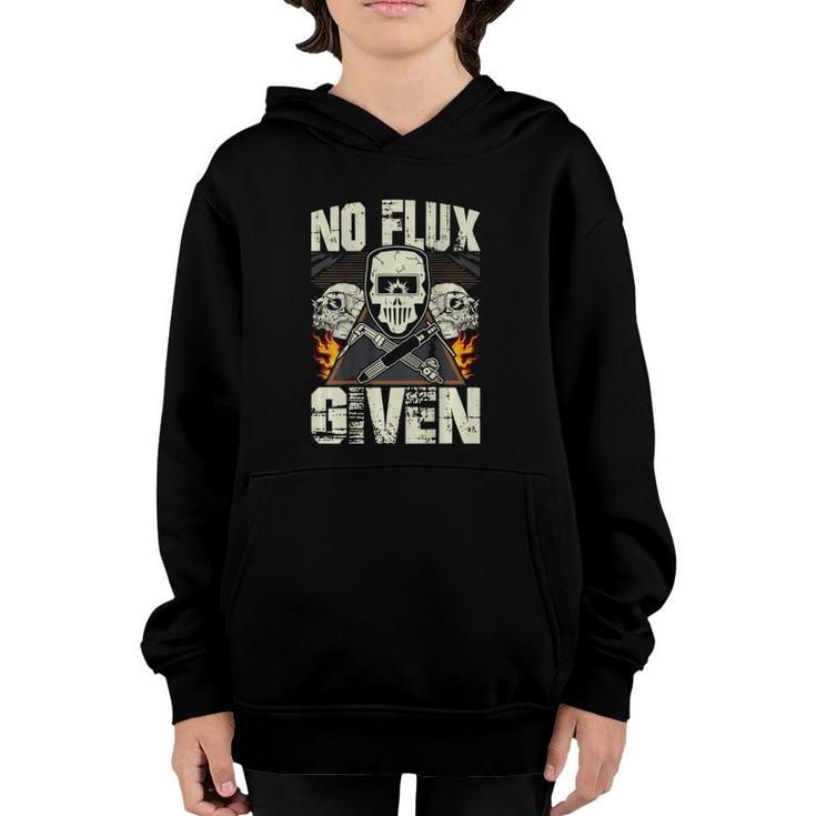 Welding No Flux Given Design On Back Of Clothing Youth Hoodie