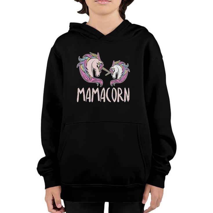 Women's Mamacorn Unicorn Youth Hoodie