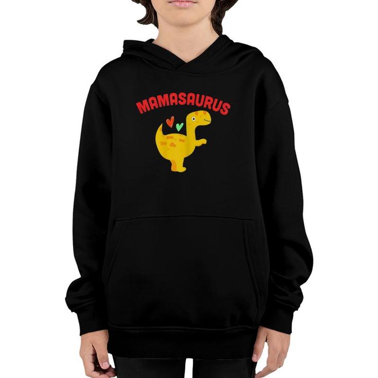 Womens Mamasaurus- Mommysaurusmother's Day Youth Hoodie