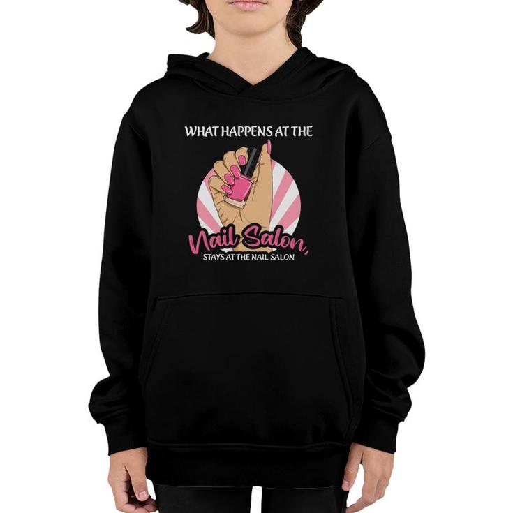 Womens Nail Tech Quote For A Manicurist Youth Hoodie