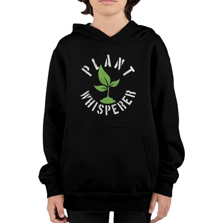 Womens Plant Whisperer Gardening Funny Vegetable Gardener Gift V-Neck Youth Hoodie