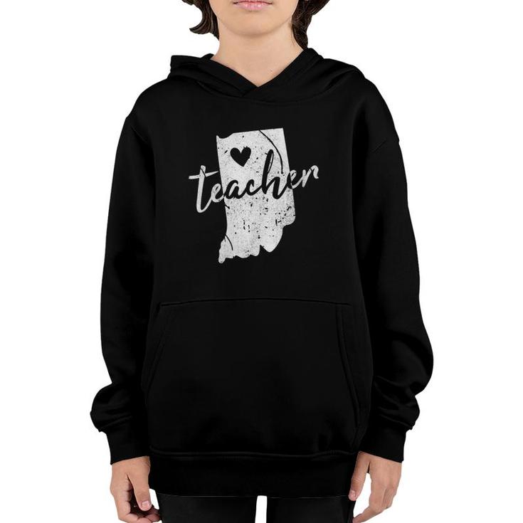 Womens Red For Ed Indiana Teacher Tee S Redfored  Youth Hoodie