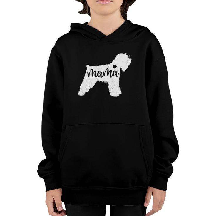 Womens Soft Coated Wheaten Terrier Mama Dog Mothers Day Gift Youth Hoodie