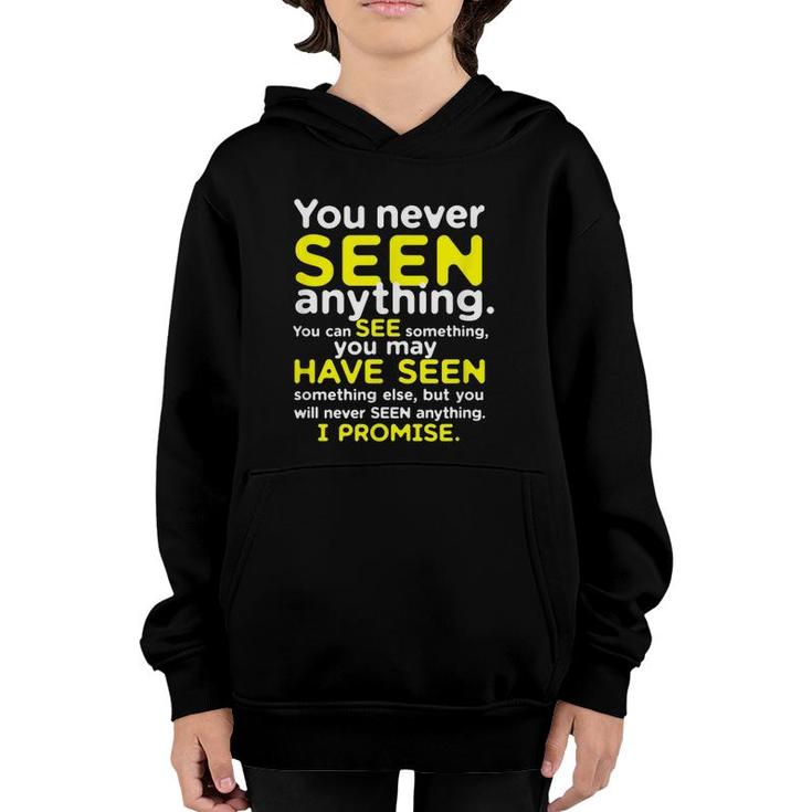 You Never Seen Anything Funny Grammar Rules Teachers Youth Hoodie