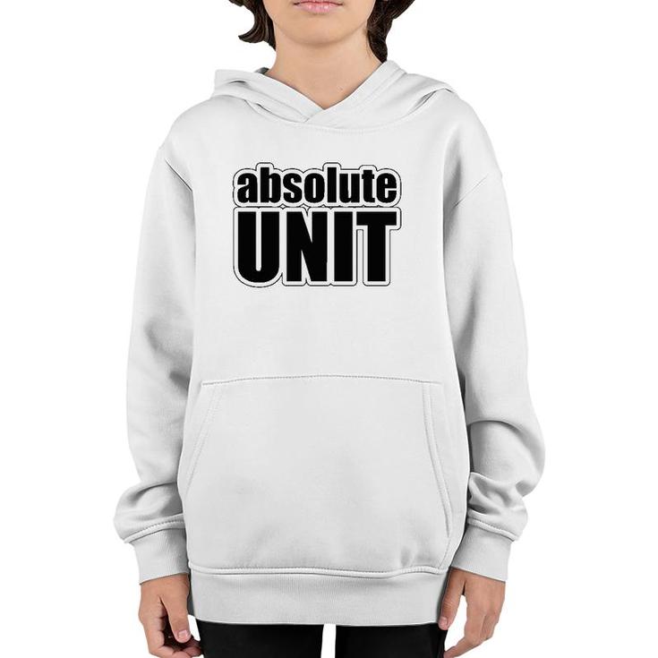 Absolute Unit Meme Gift Youth Hoodie