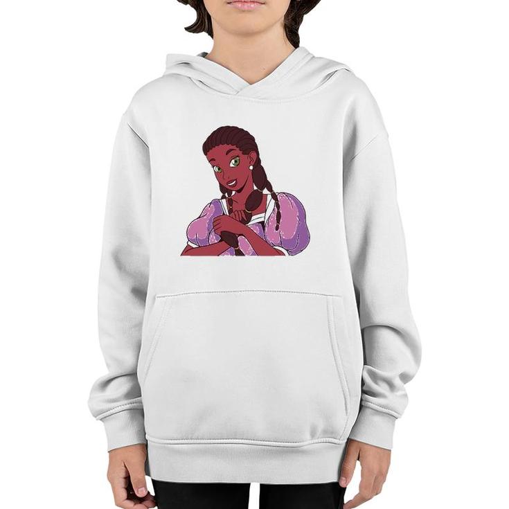 African American Black History Afro Gift Princes Woman Queen Youth Hoodie