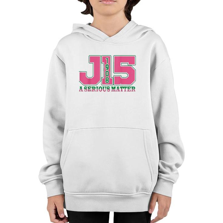 Aka Women J15 Founders' Day 1908 A Serious Matter Pink Green Youth Hoodie