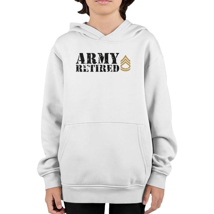 Army Sergeant First Class Sfc Retired  Youth Hoodie
