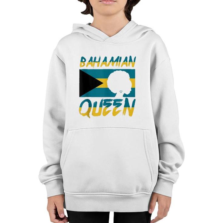 Bahamian Queen Bahamas Flag Pride Home Country Heritage  Youth Hoodie