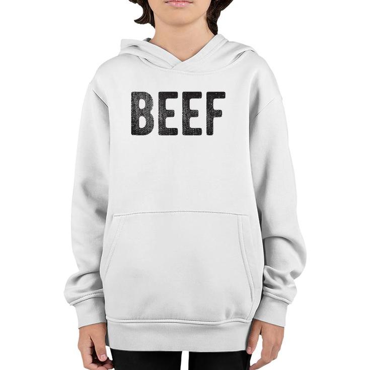 Beef Gift For Men Bbq Meat Lovers  Youth Hoodie
