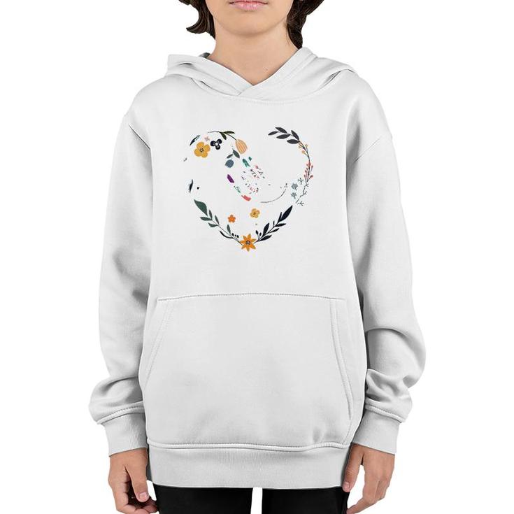 Best Loli Ever Flower Blessed Grandma Mother's Day Cute Youth Hoodie