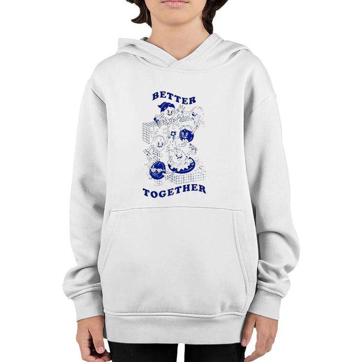 Better Together Version Best Friends Forever Youth Hoodie