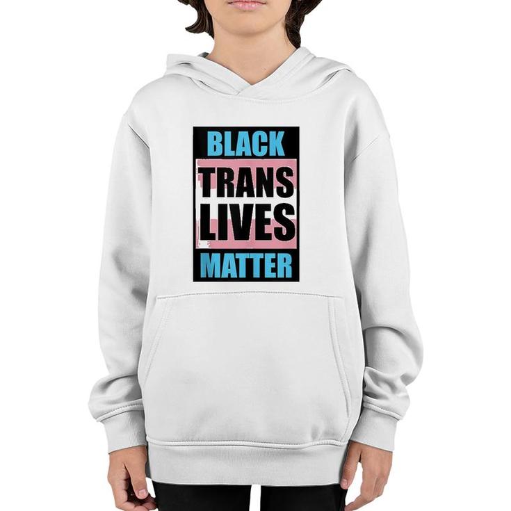 Black Trans Lives Matters Lgbt Youth Hoodie