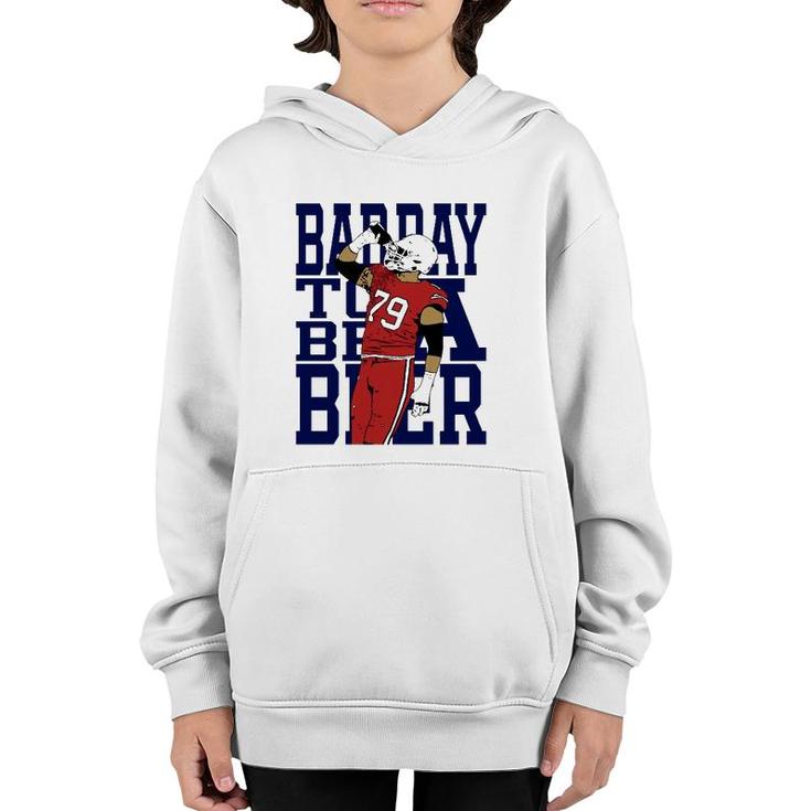 Buffalo Bad Day To Be A Beer Youth Hoodie