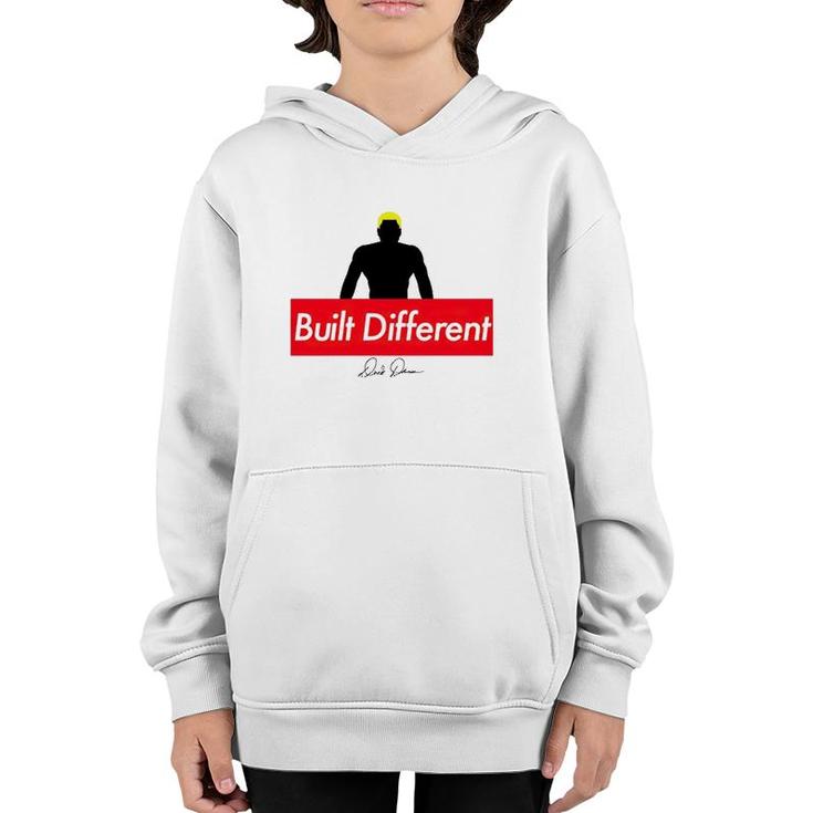 Built Different Men’S Workout Fitness Youth Hoodie