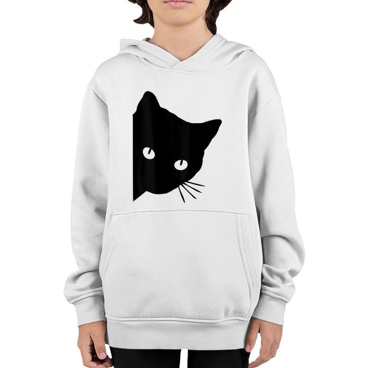 Cat Lovers Gifts Cat Mom Cat Lady Funny Cat Trending Spy Cat Youth Hoodie
