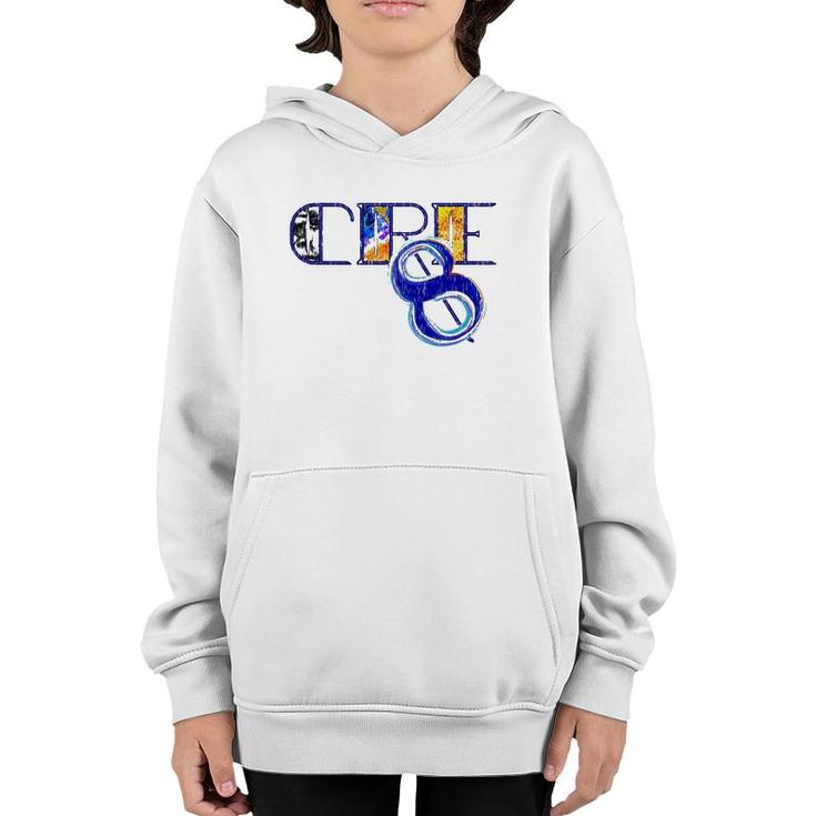 Colorful Cre8 Create Inspirational And Motivational Art Youth Hoodie