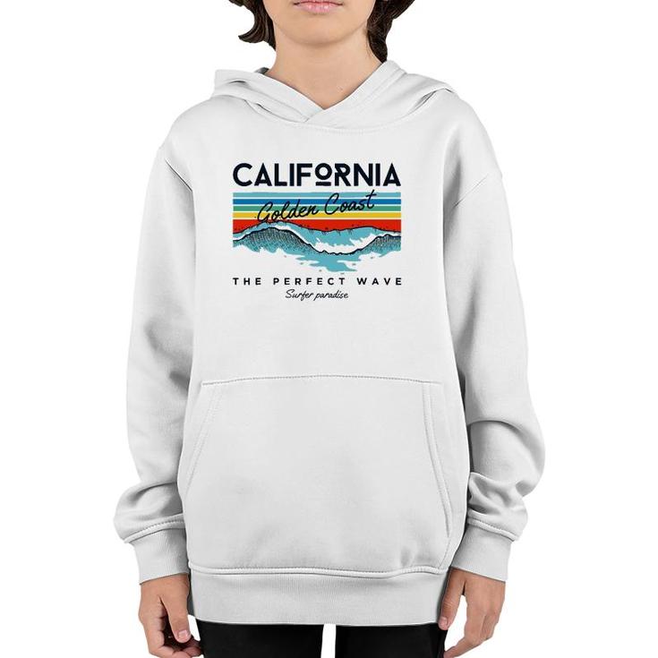 Cool Golden Coast California Dreaming, Los Angeles California Youth Hoodie