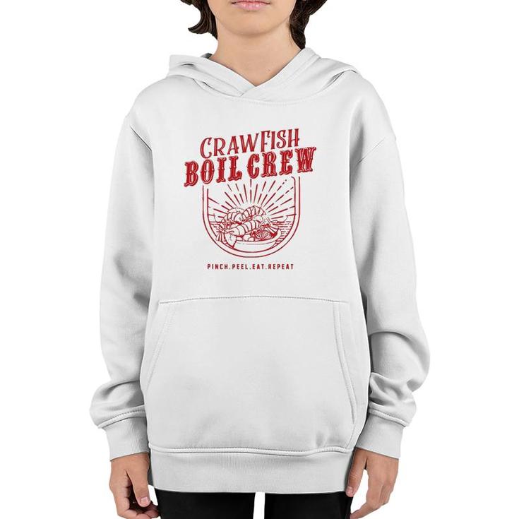 Crawfish Boil Crew Fun Festival Gift Youth Hoodie