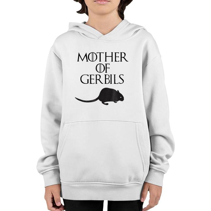 Cute & Unique Black Mother Of Gerbil E010426 Youth Hoodie