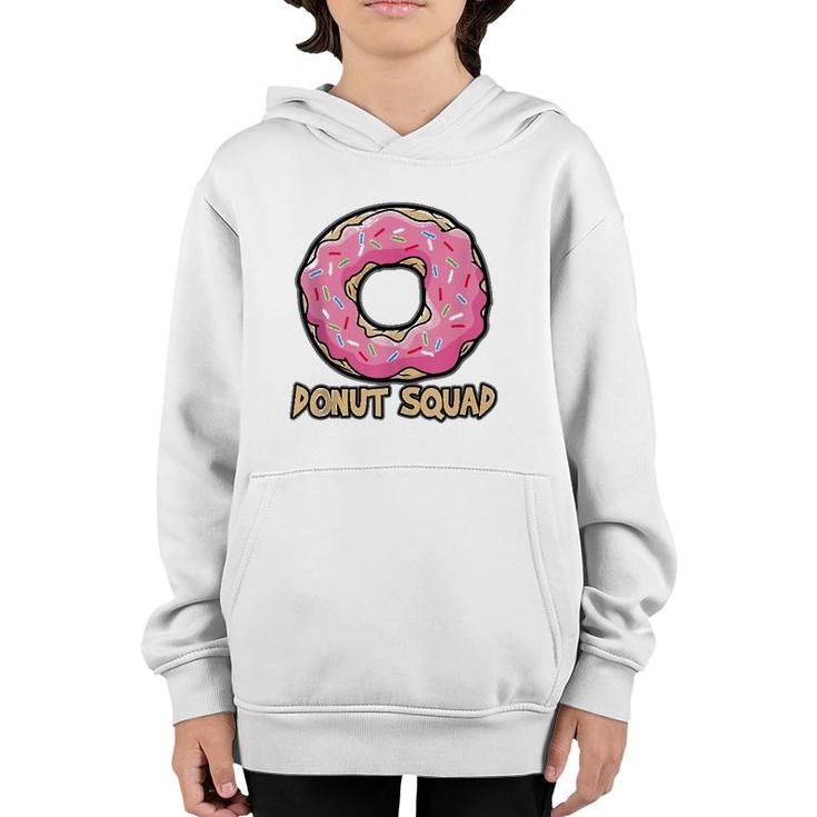 Donut Squad Funny Tasty Lover Fast Food Cafe Truck Gift  Youth Hoodie