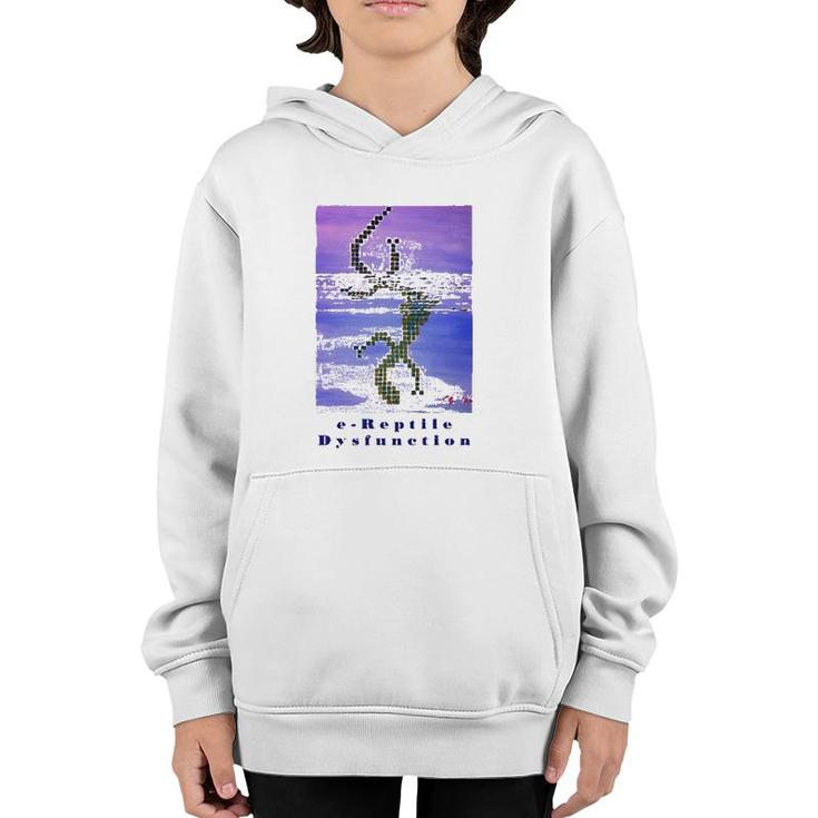 E Reptile Dysfunction Book Poster Youth Hoodie