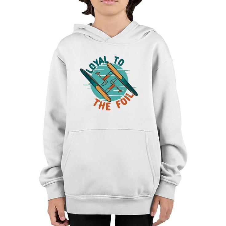 Efoil Electric Hydrofoil Loyal To The Efoil Youth Hoodie