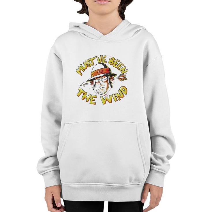 Epic Npc Man Must’Ve Been The Wind Game Youth Hoodie
