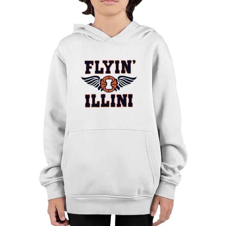 Flyin’ Illini Basketball Sport T Youth Hoodie