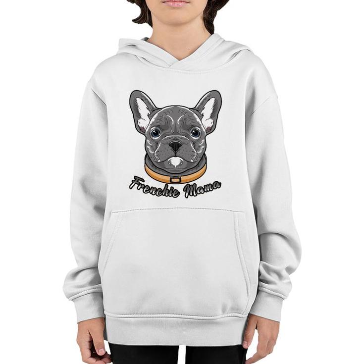 French Bulldog Gifts For Women Girls Kids Frenchie Mama Youth Hoodie