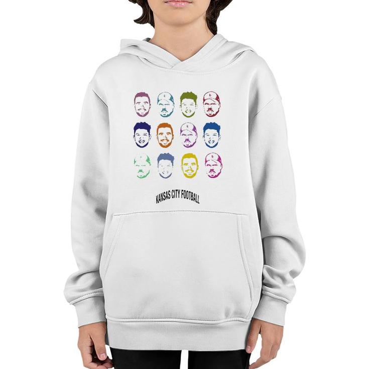 Funny Football Kc Certified Kansas City Football Youth Hoodie