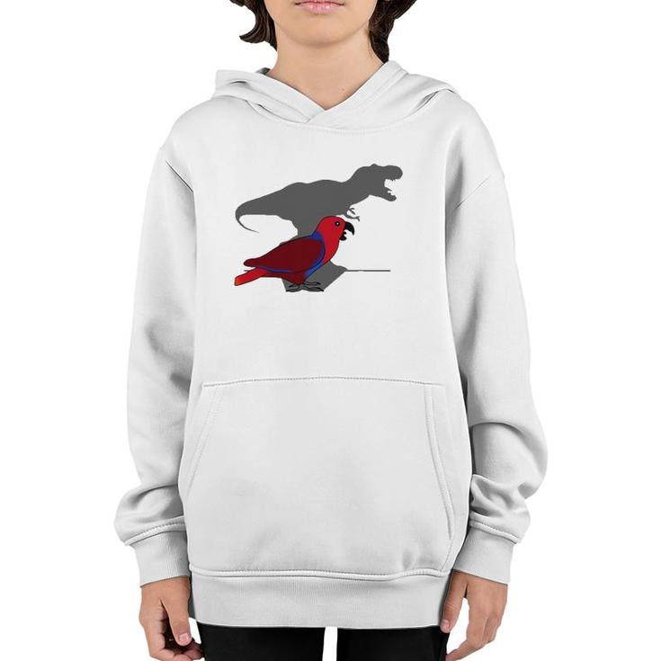 Funny Parrot Owner, Birb Memes,Rex Female Eclectus Youth Hoodie