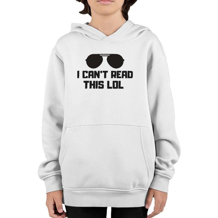 Funny Quote Gift For Blind People Youth Hoodie